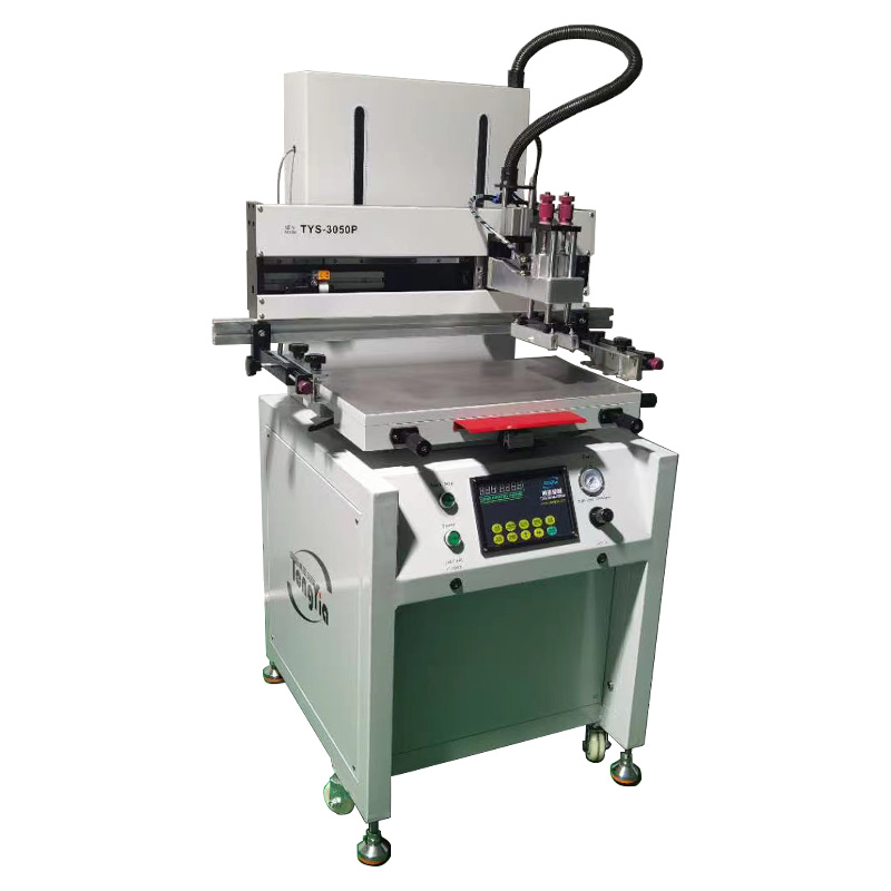 TYS-3050P氣動(dòng)吸氣式平面絲印機(jī)